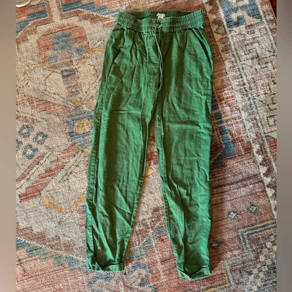 J. Crew Linen Drawstring Pants - Picture 3 of 4